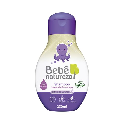 Shampoo Bebê Natureza Lavanda Do Campo 230ml