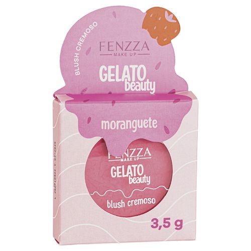 Blush Fenzza Make Up Gelato Beauty Moranguete 3,5g