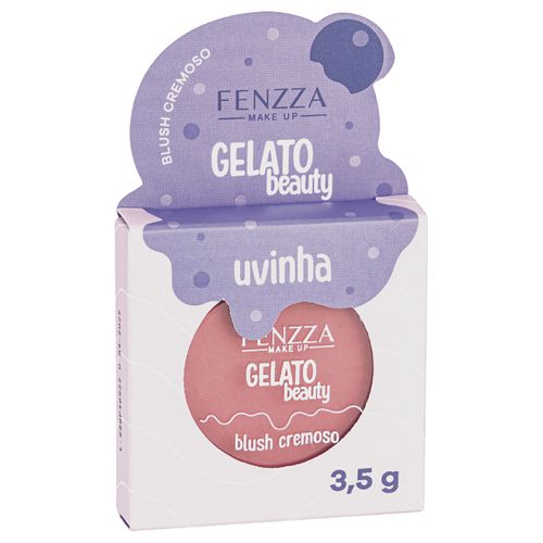 Blush Fenzza Make Up Gelato Beauty Uvinha 3,5g