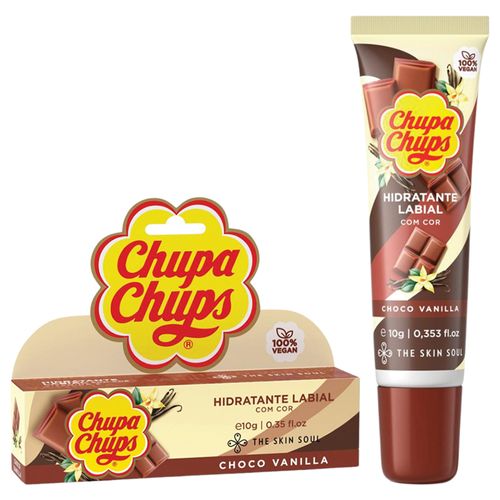 Hidratante Labial Chupa Chups de Choco Vanilla 10g