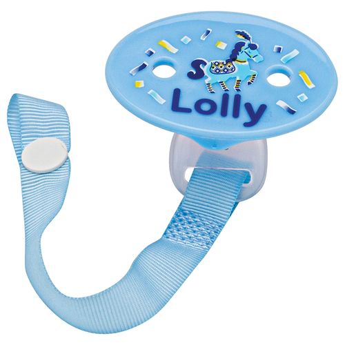 Prendedor De Chupeta Lolly Baby Tip Azul