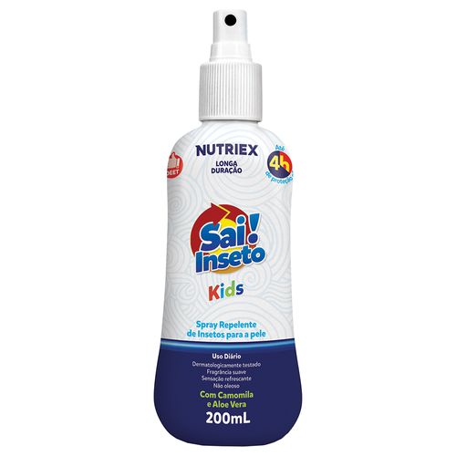 Repelente Spray Nutriex Sai Inseto Kids 200ml