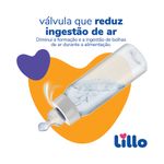 Mamadeira Lillo Divertida 120ml Tamanho 1 Ortodontica Azul
