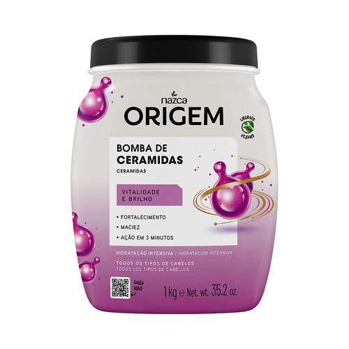 Creme De Hidratação Intensiva Nazca Origem 1kg Ceramidas