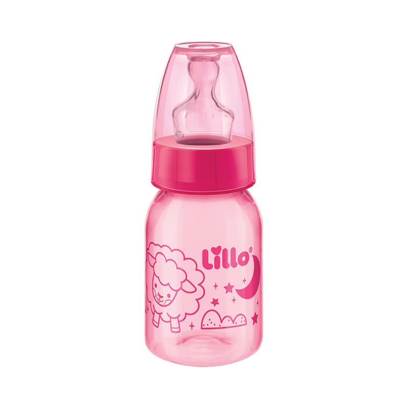 Mamadeira-Lillo-Divertida-120ml-Tamanho-1-Ortodontica-Rosa