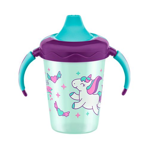 Caneca Antivazamento Lillo Magia 207ml Lilás (6+ Meses)