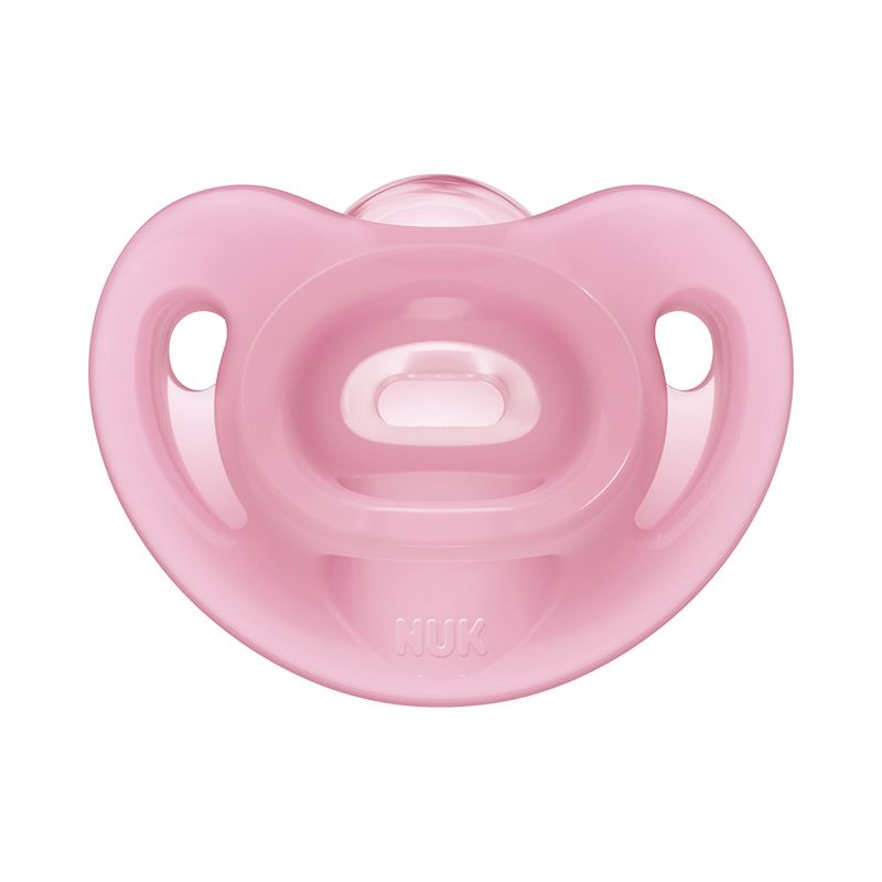 Chupeta-Nuk-100--Silicone-Sensitive-Soft-Tamanho-1-Girl