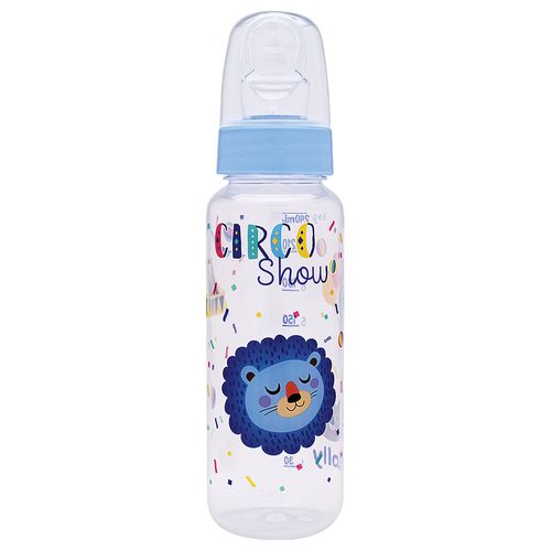 Mamadeira Lolly Baby Tip 240ml Bico Ortodôntico Azul