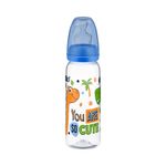 Mamadeira Lillo Magia 240ml Tamanho 2 Bico Bico Anatomico Azul