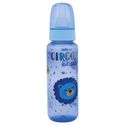 Mamadeira Lolly Baby Color 240ml Azul Blister