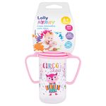 Copo-Educativo-Lolly-Baby-Tip-150ml-Rosa-Com-Alca