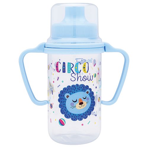 Copo Educativo Lolly Baby Tip 150ml Azul Com Alça