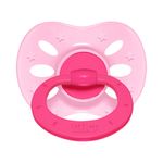Chupeta Lillo Cores Fortes Extra Air Tamanho 2 Ortodontica Rosa