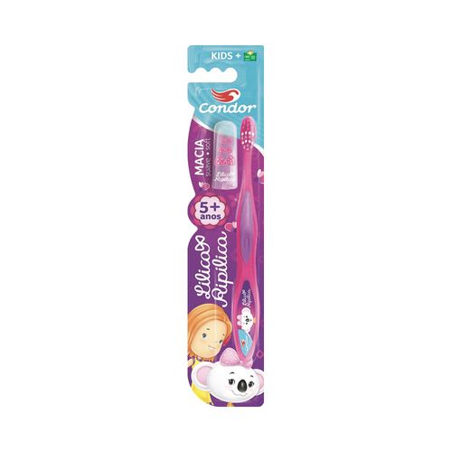 Escova Dental Infantil Condor 3170-0 Lilica Ripilica Kids+