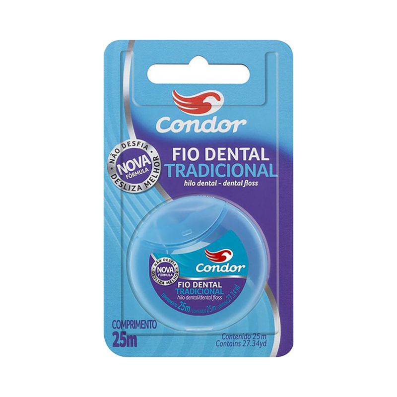 Fio-Dental-Condor-3402-Tradicional-25m