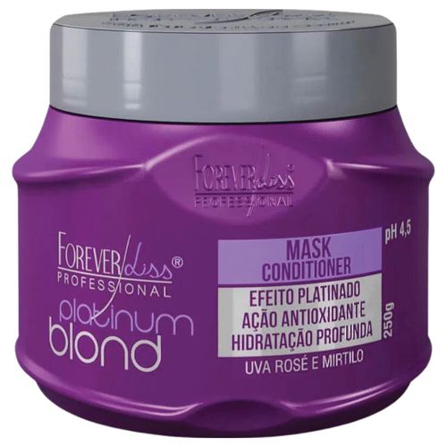 Máscara Forever Liss Platinum Blond Matizadora 250g