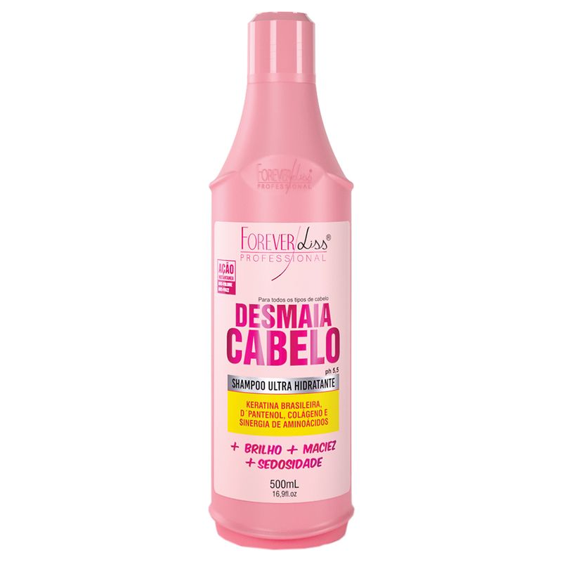 Shampoo-Forever-Liss-Desmaia-Cabelo-500ml