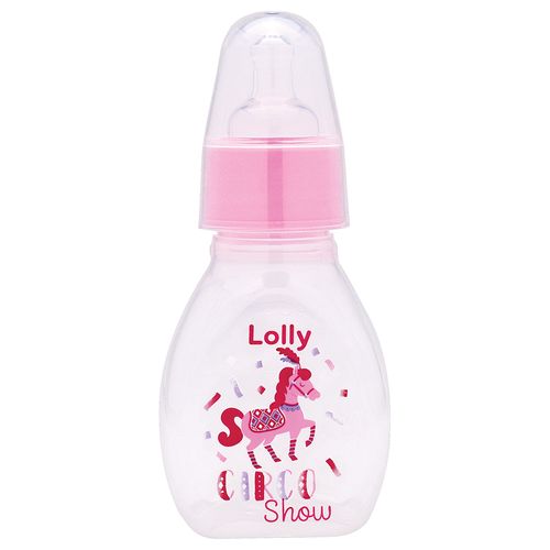 Mamadeira Lolly Baby Mini Tip 50ml Rosa Blister