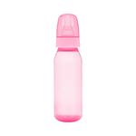 Mamadeira-Lolly-Baby-Clean-220ml-Rosa-Saquinho