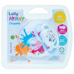 Chupeta-Lolly-Baby-Clean-Tamanho-2-Bico-Ortodontico-Azul-Blister