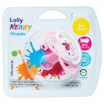 Chupeta-Lolly-Baby-Clean-Tamanho-2-Bico-Ortodontico-Rosa-Blister