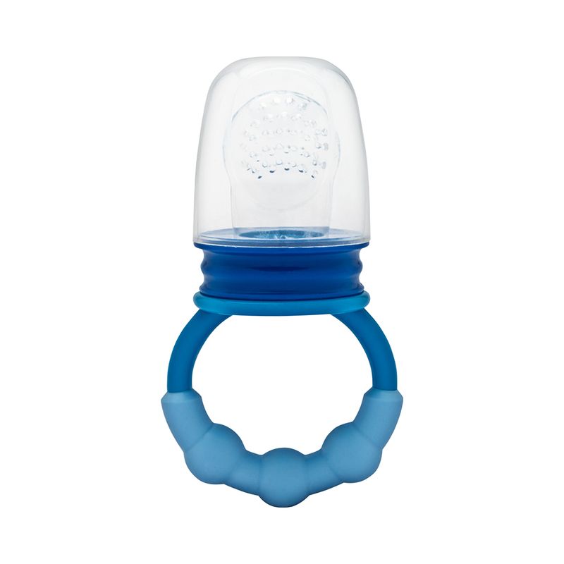 Alimentador-Infantil-Lolly-Baby-Silicone-Azul-Blister