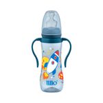 Mamadeira-Lillo-Sonho-Com-Alca-240ml-Silicone-Bico-Anatomico-Azul