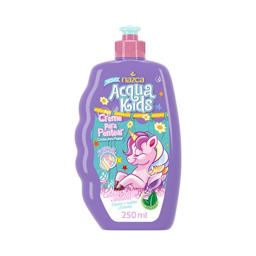 Creme Para Pentear Nazca Acqua Kids Vegano Marshmallow 250ml