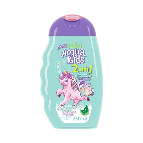 Shampoo Nazca Acqua Kids Vegano 2x1 Marshmallow 250ml