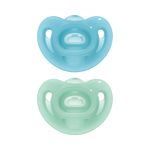 Kit-2-Chupetas-Nuk-100--Silicone-Sensitive-Soft-Tamanho-1-Boy