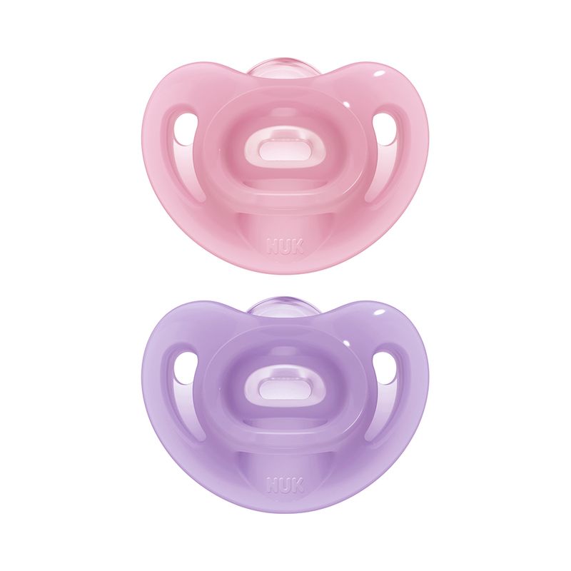 Kit-2-Chupetas-Nuk-100--Silicone-Sensitive-Soft-Tamanho-2-Girl