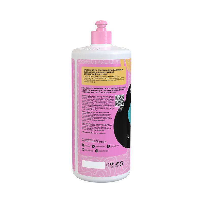 Creme-Para-Pentear-Salon-Line-Super-Volumao-1l