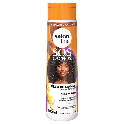 Shampoo Salon Line Sos Cachos Óleo De Manga 300ml