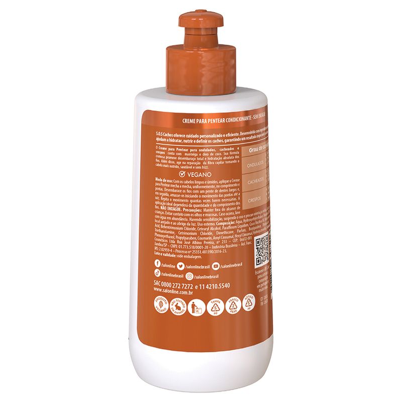 Creme-Para-Pentear-Salon-Line-Sos-Cachos-Coco-300ml