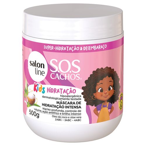 Máscara De Hidratação Salon Line Sos Cachos Kids 500g