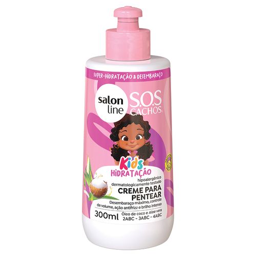 Creme Para Pentear Salon Line Sos Cachos Kids 300ml