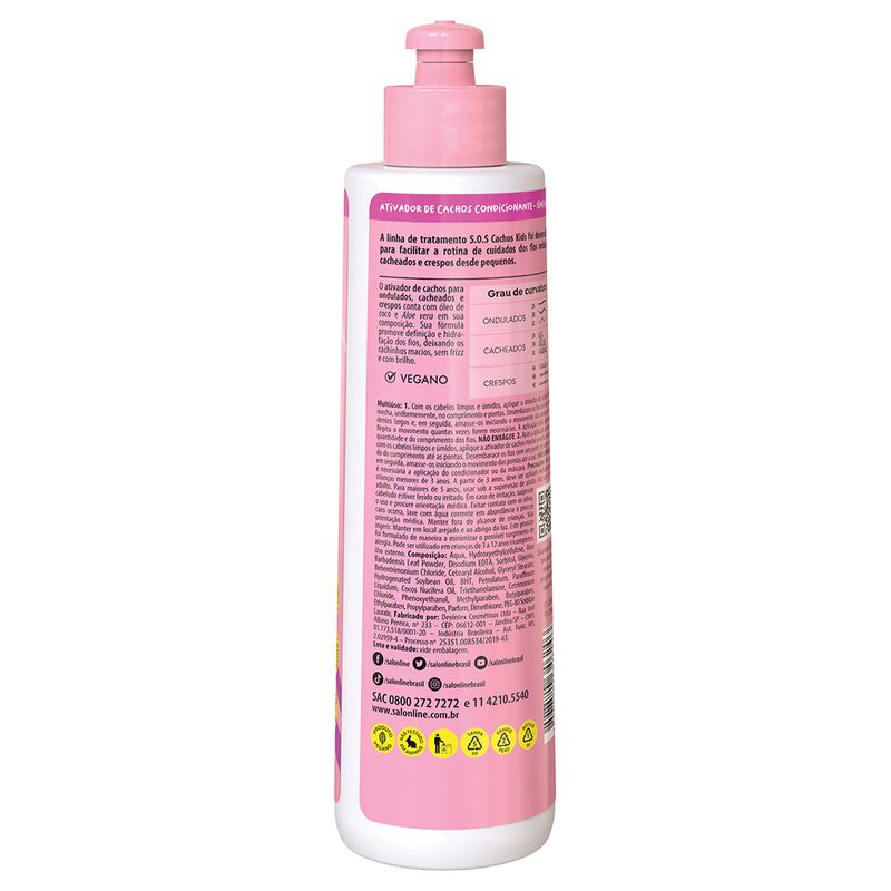 Ativador-De-Cachos-Salon-Line-Sos-Cachos-Kids-300ml