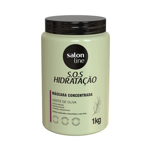 Máscara Sos Hidratação Salon Line Ultra Cachos 1kg