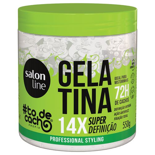 Gelatina Capilar Salon Line #Todecacho Super Definição 550g