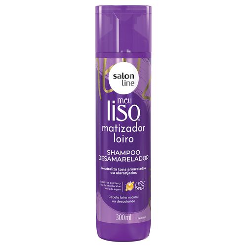Shampoo Salon Line Meu Liso Matizador 300ml