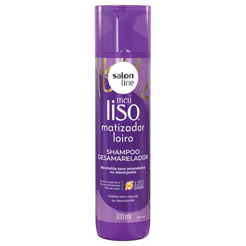 Shampoo Salon Line Meu Liso Matizador 300ml