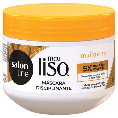 Máscara De Hidratação Salon Line Meu Liso Muito + Liso 300g