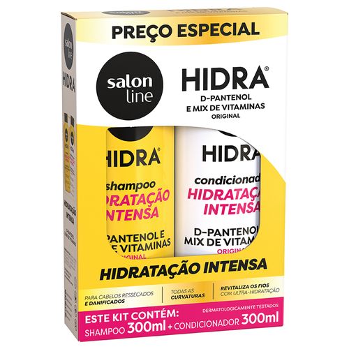 Kit Hidra Original Salon Line Hidratação Profunda (Shampoo + Condicionador) 300ml