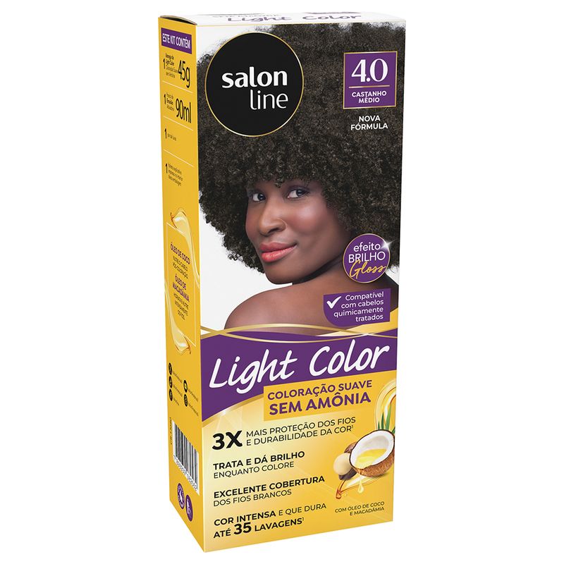Coloracao-Suave-Light-Color-Salon-Line-4-0-Castanho-Medio
