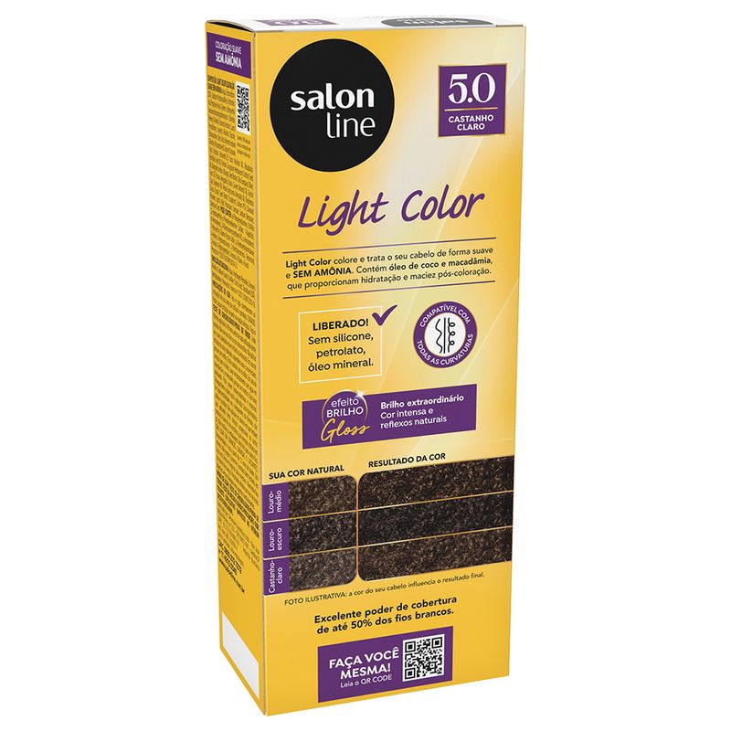 Coloracao-Suave-Light-Color-Salon-Line-5-0-Castanho-Claro