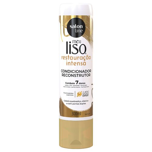 Condicionador Salon Line Meu Liso Restauração Intensa 300ml