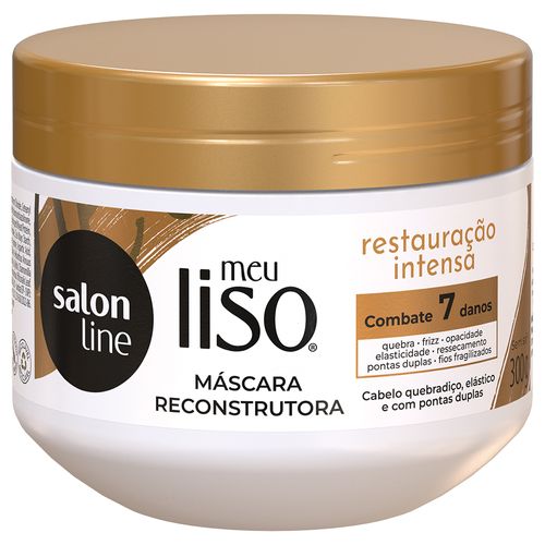 Máscara De Hidratação Salon Line Meu Liso Restauração Intensa 300g