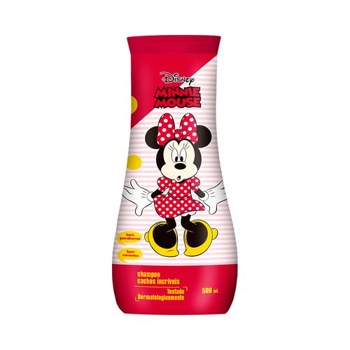 Shampoo Infantil Nutriex Minnie Cachos Incríveis 500ml