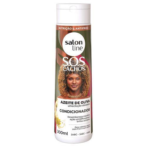 Condicionador Salon Line Sos Cachos Azeite De Oliva 300ml