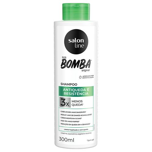 Shampoo Salon Line Sos Bomba Antiqueda 300ml